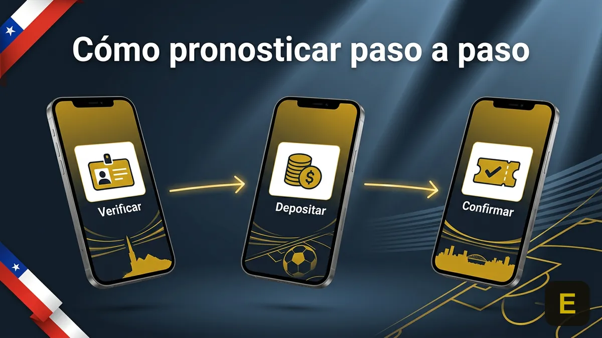 Pasos para hacer un pronóstico deportivo en Ecuabet: verificar, depositar y confirmar la apuesta
