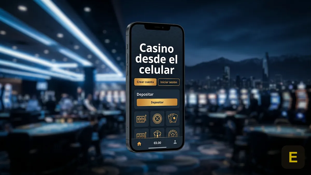 Aplicación y navegador móvil de Ecuabet para jugar tragamonedas y casino en vivo desde el celular