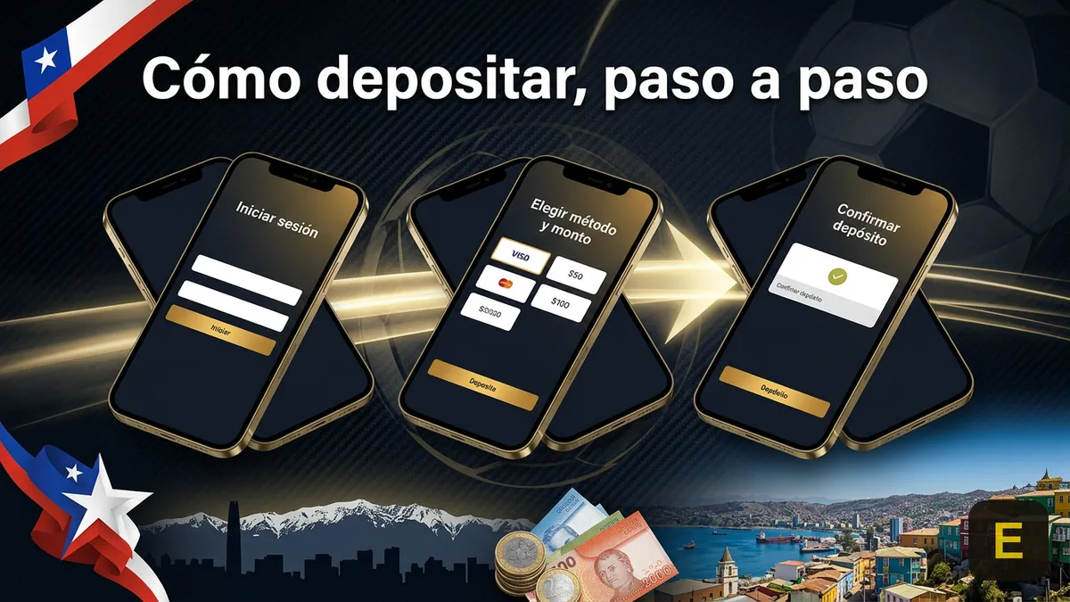 Pasos para depositar dinero en Ecuabet desde Chile