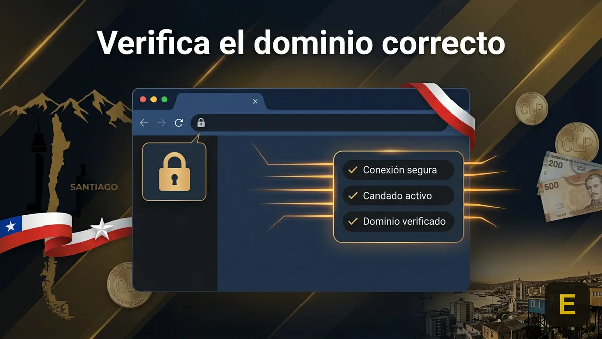 Pasos para comprobar el dominio oficial de Ecuabet antes de ingresar la contraseña